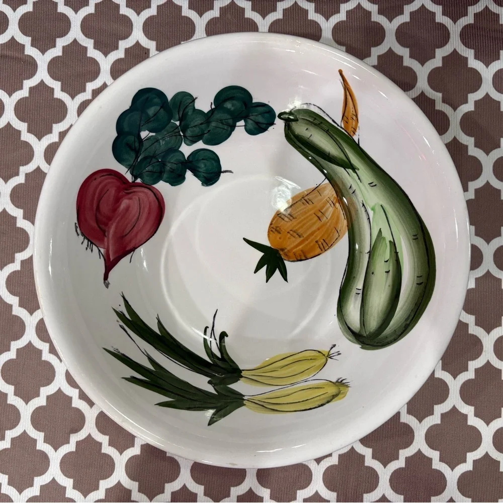 Westwood Finest Ironstone Hand Painted Vegetable Bowl
